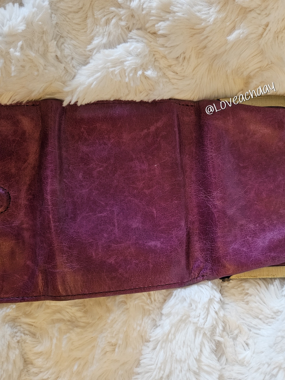 SOLD✨️HOBO Robin-Purple Vintage-Style Frame Wallet Clutch - Picture 2 of 6